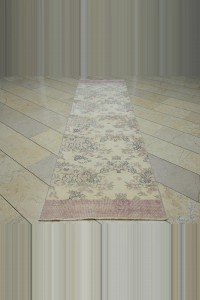 Soft Oushak Runner Rug 3x10 Feet 84,314 - Turkish Rug Runner  $i