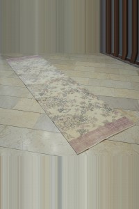 Soft Oushak Runner Rug 3x10 Feet 84,314 - Turkish Rug Runner  $i