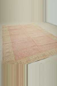 Soft Red Oushak Rug 7x10 Feet 217,311 - Oushak Rug $i