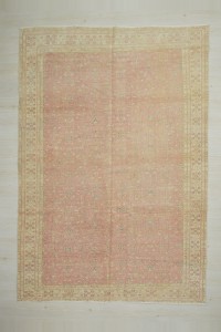 Soft Red Oushak Rug 7x10 Feet 217,311 - Oushak Rug $i