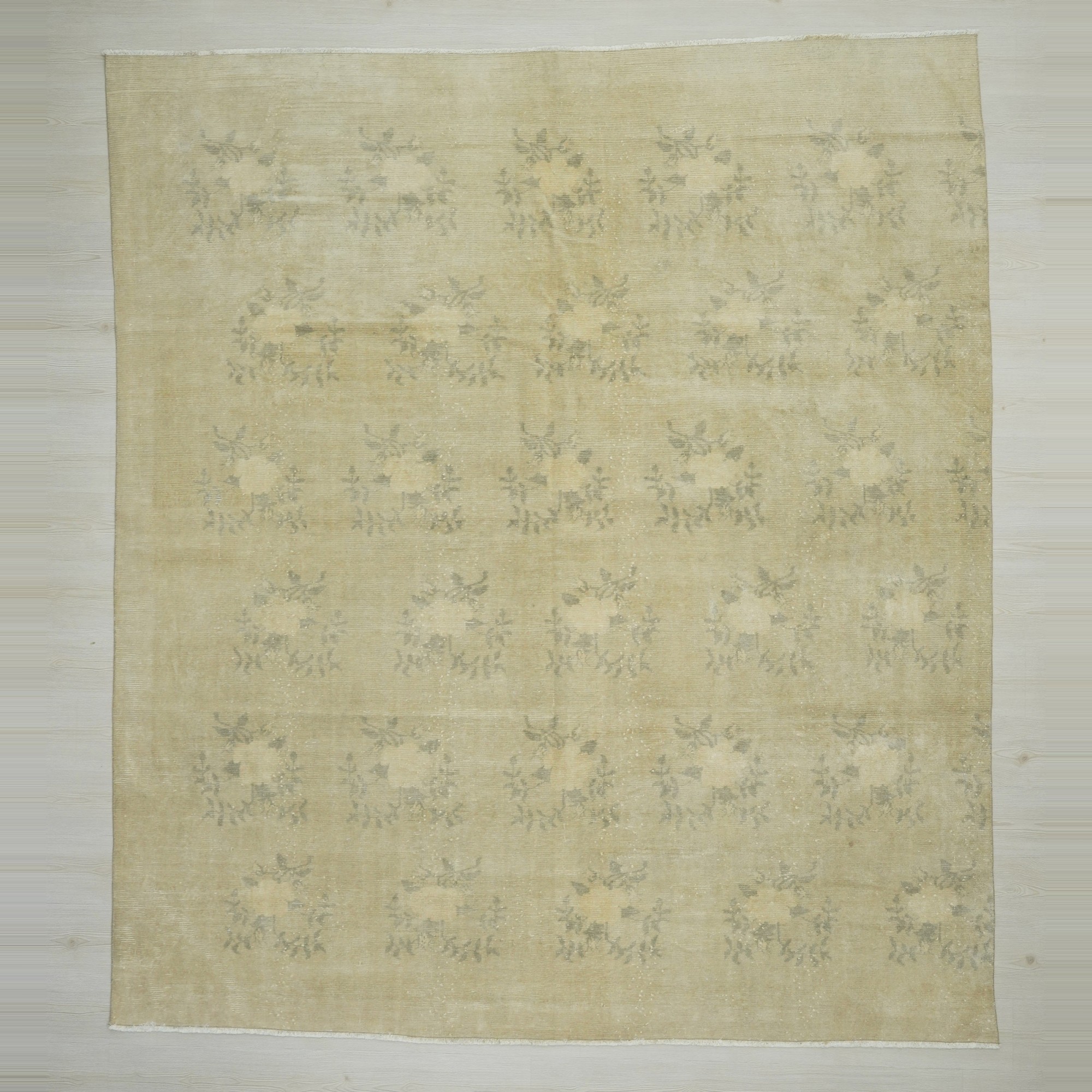 Square Oushak Carpet Rug 8x9 Feet 250,284 - Oushak Rug