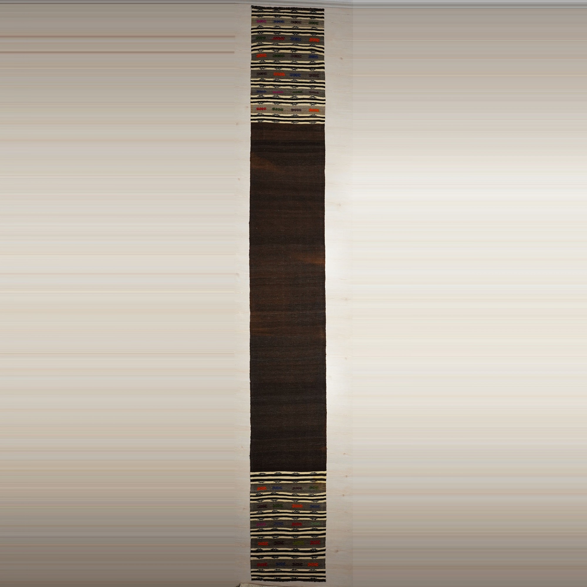 Stairs Decor Long Kilim Rug Runner 2.4x20 73,596 - Turkish Rug Runner