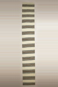 Turkish Rug Runner Stairs Decor Long Natural Kilim Rug Runner.2.5x18 82,550