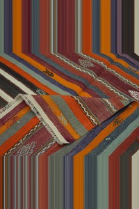 Stripe Turkish Kilim Rug 5x9  157,263 - Turkish Kilim Rug  $i