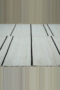 Striped Design Hemp Carpet Rug 9x12 264,362 - Turkish Carpet Rug $i