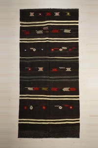Goat Hair Rug Striped Goat Hair Kilim Rug 5x10 145,315