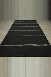 Striped Goat Hair Rug 6x12 Feet 175,354 - Goat Hair Rug $i