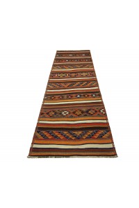 Striped Kilim Rug Runner 3x10 Feet 94,306 - Turkish Rug Runner $i