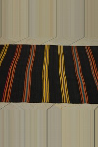 Striped Kilim Runner Rug 4x11 Feet 114,323 - Turkish Rug Runner  $i