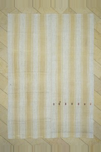 Grey Turkish Rug Striped Turkish Kilim Rug 7x11 Feet  222,330