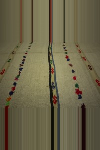 Striped Turkish Organic Hemp Kilim Rug 5x9 150,280 - Turkish Hemp Rug $i