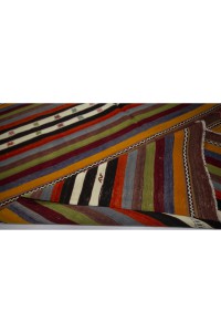 Striped Vintage Rug 6x11 Feet 195,345 - Turkish Kilim Rug  $i