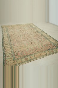 Stunning Oushak Rug 6x9 190,284 - Oushak Rug $i