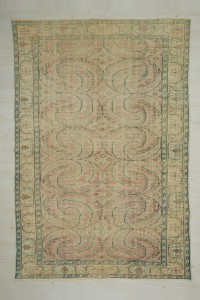 Stunning Oushak Rug 6x9 190,284 - Oushak Rug $i