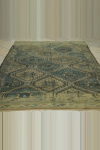 Stunning Turkish Kilim Rug 6x8 Feet 187,247 - Turkish Kilim Rug  $i