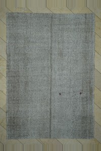 Grey Turkish Rug Swedish Style Turkish Hand Woven Kilim Rug 7x10 Feet  205,300