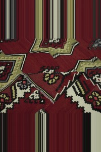 Symmetric Kilim Rug 8x10 Feet 244,287 - Turkish Kilim Rug $i
