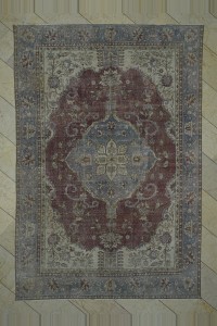 Tebriz Haci Celili Pattern Oushak Rug 7x10 Feet 200,297 - Oushak Rug $i