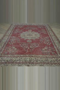 Tebriz Haci Celili Pattern Oushak Rug 7x10 Feet 210,305 - Oushak Rug  $i