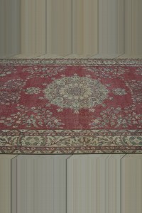 Tebriz Haci Celili Pattern Oushak Rug 7x10 Feet 210,305 - Oushak Rug  $i