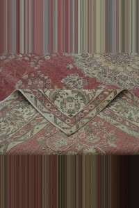 Tebriz Haci Celili Pattern Oushak Rug 7x10 Feet 210,305 - Oushak Rug  $i
