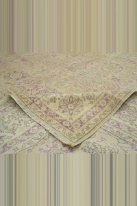 Tebriz Pattern Old Oushak Carpet Rug 10x13 Feet 294,395 - Oushak Rug $i