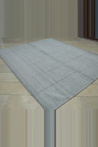 Traditional Grey Bedroom Rug 7x9 Feet 218,272 - Grey Turkish Rug  $i