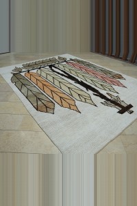 Tree Of Life Design Hemp Carpet Rug 8x11 243,325 - Turkish Carpet Rug $i