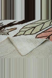 Tree Of Life Design Hemp Carpet Rug 8x11 243,325 - Turkish Carpet Rug $i