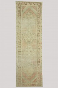 Turkish Rug Runner Tribal Turkish Rug Runner 3x10 Feet 96,303