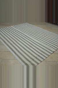 Tribal Turkish Wool Area Rug 7x9 Feet 210,278 - Turkish Natural Rug  $i