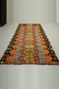 Turkey Afyon Avsar Kilim Rug 5x11 Feet 150,328 - Turkish Kilim Rug  $i