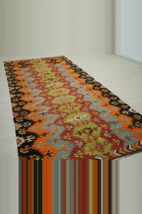 Turkey Afyon Avsar Kilim Rug 5x11 Feet 150,328 - Turkish Kilim Rug  $i