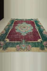 Turkish Carpet Rug from Oushak 7x10 Feet 204,310 - Oushak Rug $i