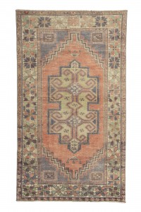 Colors Pink Rug Turkish Carpet Rug Oushak 4x6 Feet 110,196