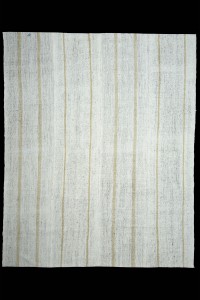 Grey Turkish Rug Turkish Flat Weave Cotton Kilim Rug 7x9 227,283
