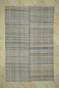 Grey Turkish Rug Turkish Flat Weave Kilim Rug 6x10 Feet  196,300