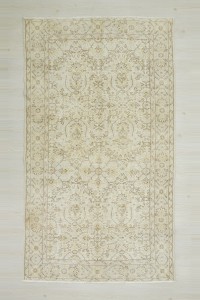 Turkish Floor Rug 5x8 Feet 145,252 - Oushak Rug $i
