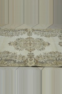 Turkish Geometric Oushak Rug 4x7 Feet 118,206 - Oushak Rug $i