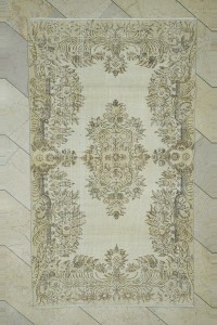 Turkish Geometric Oushak Rug 4x7 Feet 118,206 - Oushak Rug $i