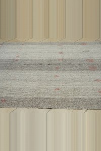 Turkish ivory Gray Kilim Rug 6x10  193,320 - Grey Turkish Rug  $i