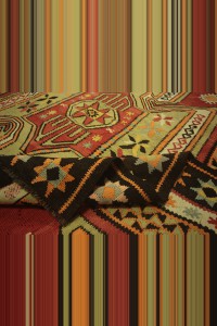 Turkish Kilim Area Rug 6x13 Feet 177,380 - Turkish Kilim Rug $i