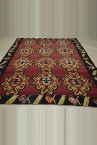 Turkish Kilim Rug 7x10 215,294 - Turkish Kilim Rug  $i