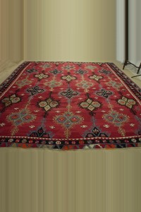 Turkish Kilim Wool Rug 10x11 Feet 308,340 - Turkish Kilim Rug  $i