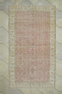 Turkish Kitchen Rug 4x7 Feet 117,204 - Oushak Rug  $i