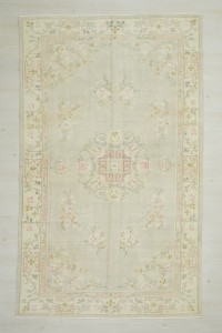 Turkish Living Room Rug 6x9 175,282 - Oushak Rug $i