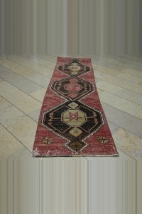 Turkish Old Carpet Rug Runner 3x9 79,290 - Turkish Rug Runner  $i