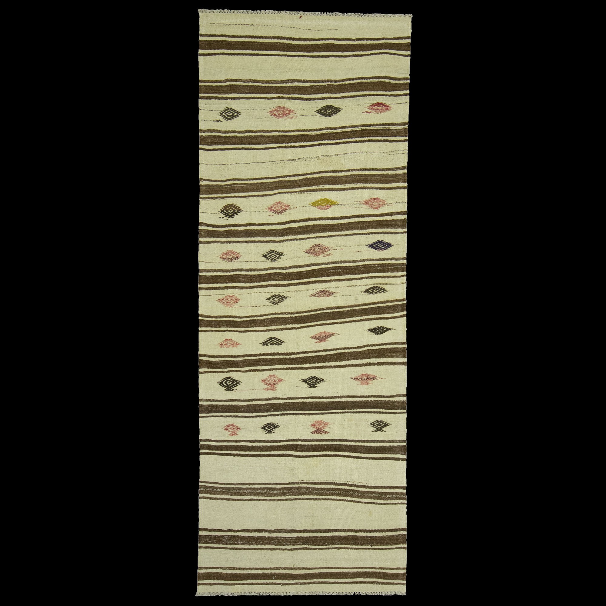 Turkish Organic Hemp Rug Runner 3x8 Feet 85,235 - Turkish Rug Runner