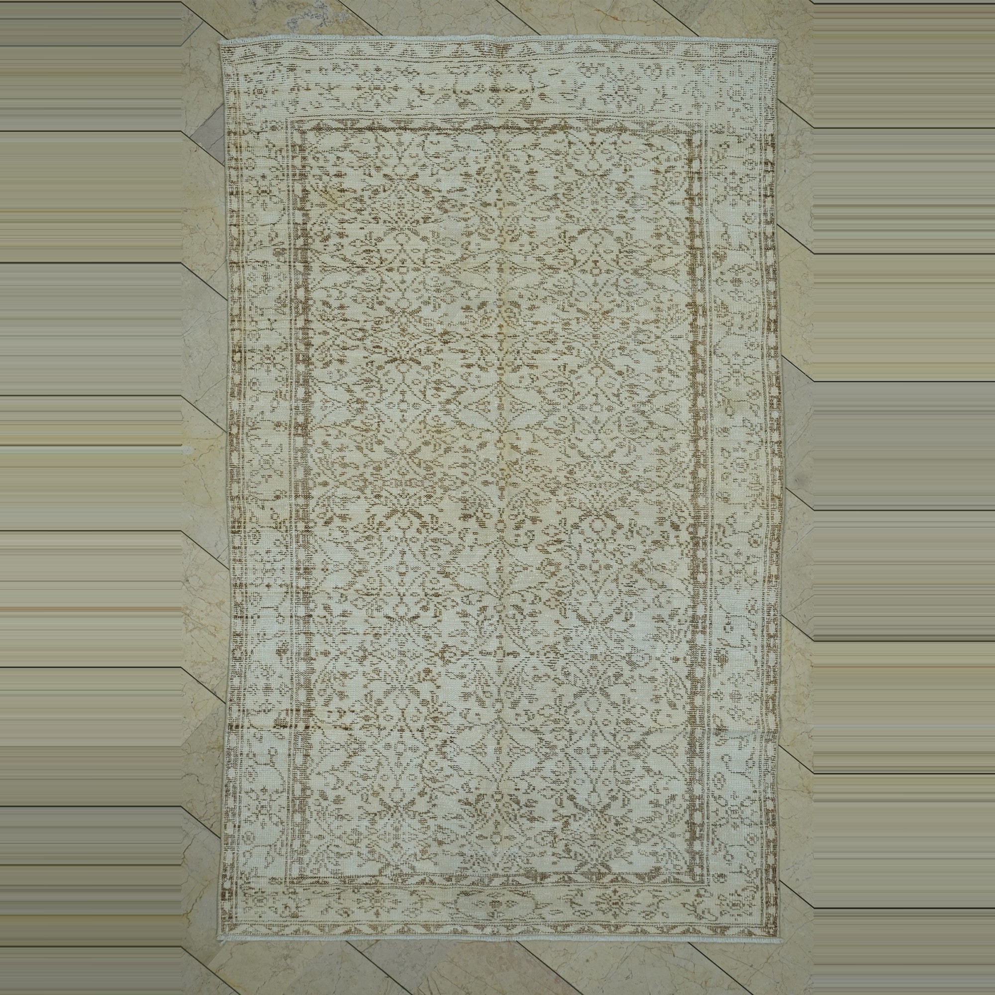 Turkish Oushak Rug 5x9 Feet 160,269 - Oushak Rug