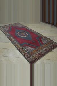 Turkish Red Carpet 4x9 131,291 - Turkish Carpet Rug  $i